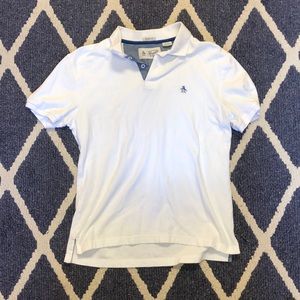 Men’s Small Original Penguin White Polo